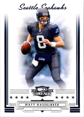 2006 Donruss Threads Matt Hasselbeck #83