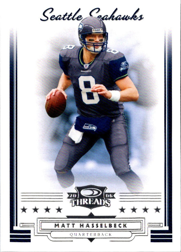 2006 Donruss Threads Matt Hasselbeck #83