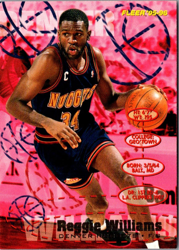 1995 Fleer Reggie Williams #49