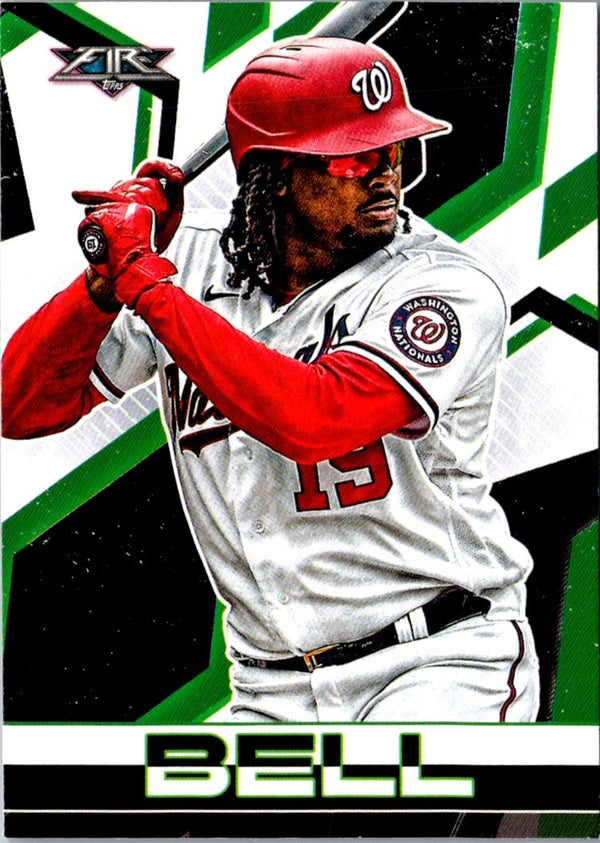 2021 Topps Fire Josh Bell #156