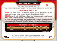 2015 Bowman Draft Picks & Prospects Breckin Williams #88