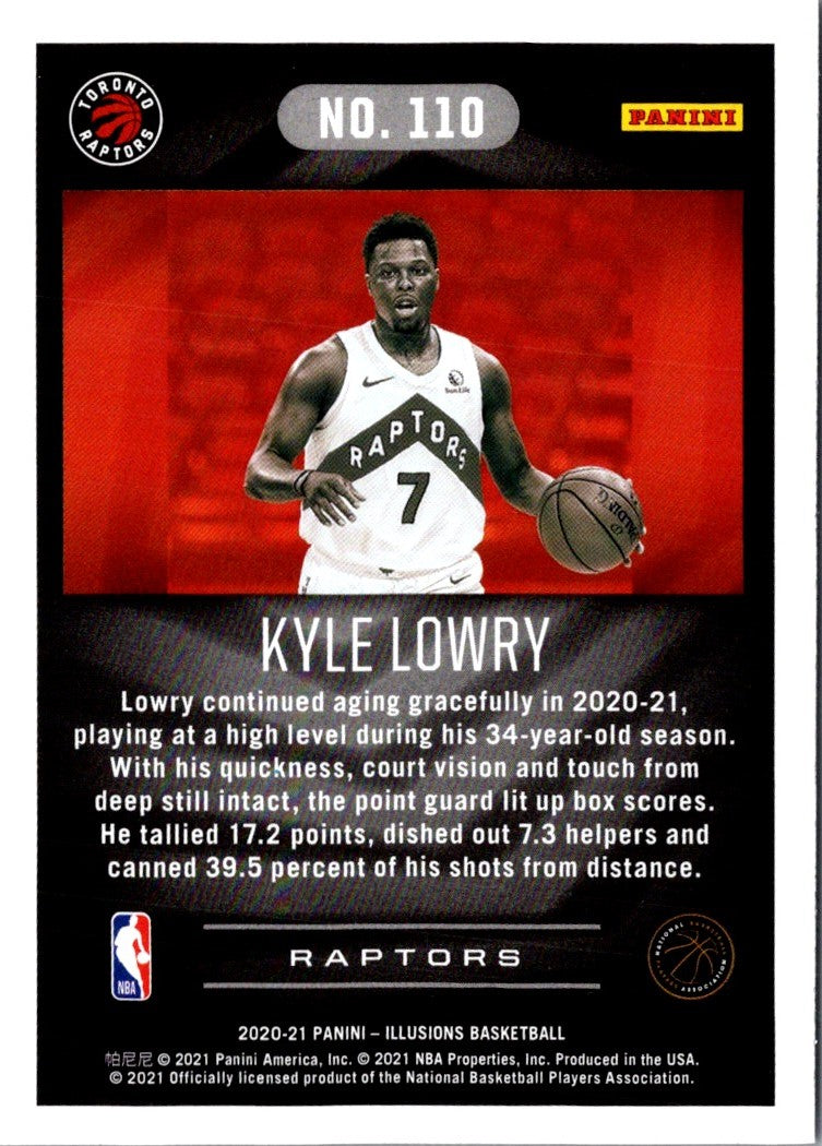 2020 Panini Illusions Asia Red Kyle Lowry