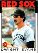 1986 Topps Dwight Evans