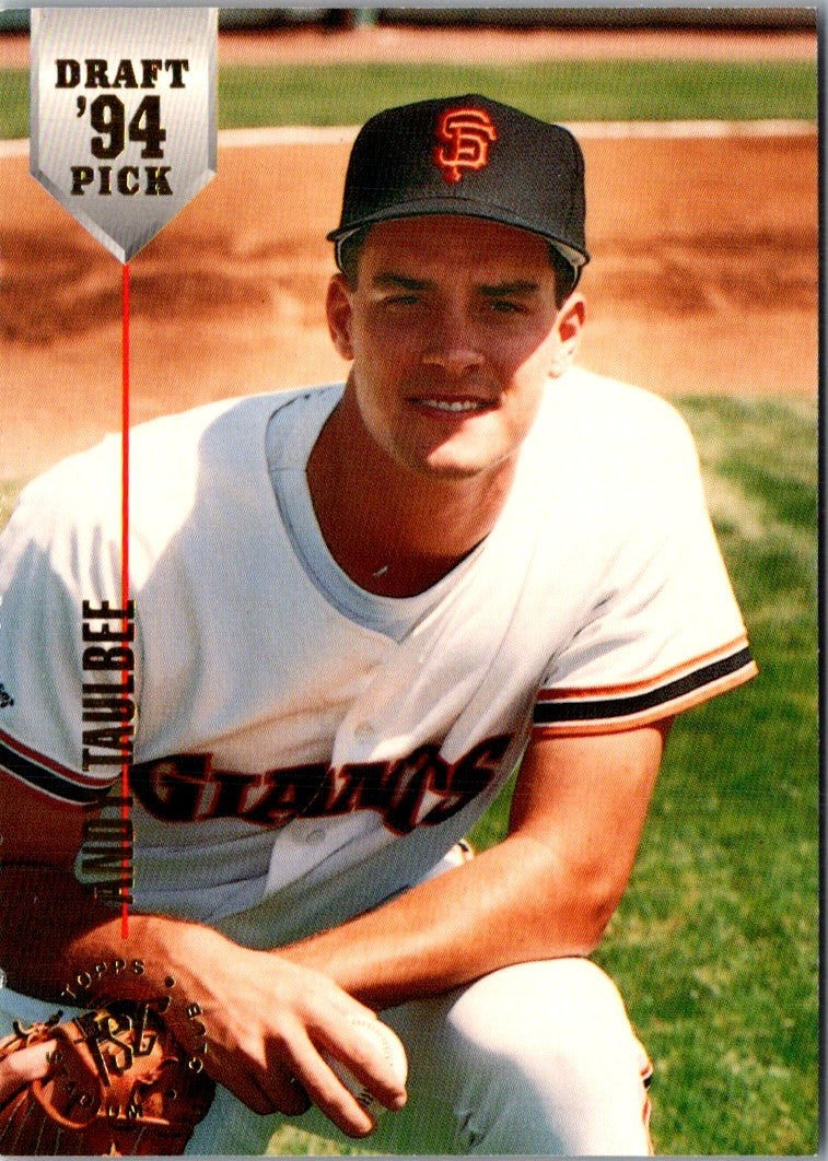 1994 Stadium Club Draft Picks Andy Taulbee