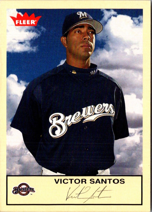 2005 Fleer Tradition Victor Santos #167