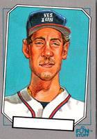 1992 Confex Baseball Enquirer John Smoltz #9