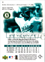2001 UD Reserve Eric Chavez #9