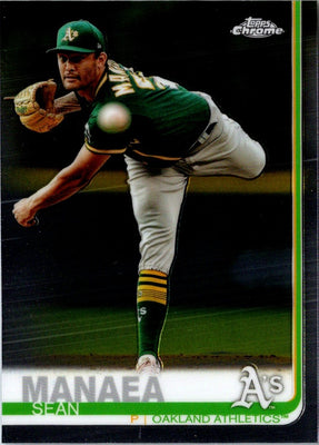 2019 Topps Chrome Sean Manaea #170