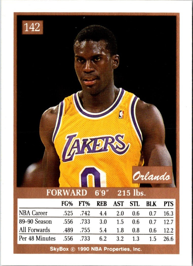 1990 SkyBox Orlando Woolridge