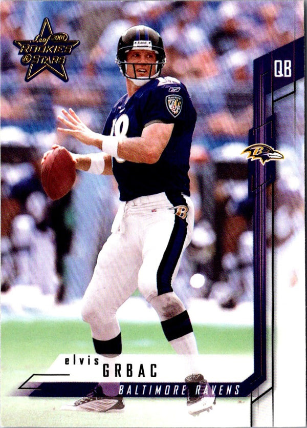 2001 Leaf Rookies & Stars Elvis Grbac #29