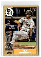 2022 Topps CJ Abrams #226 Rookie