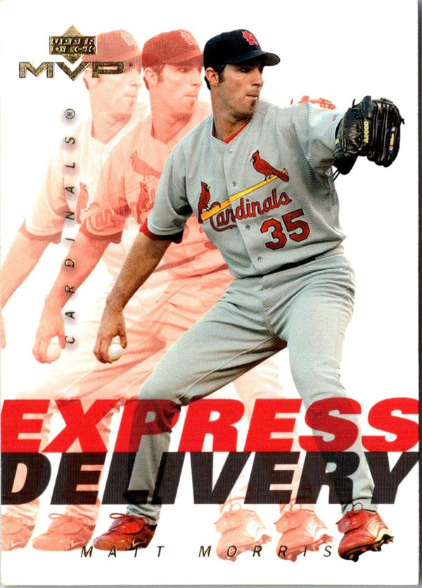 2003 Upper Deck MVP Express Delivery Matt Morris #ED15