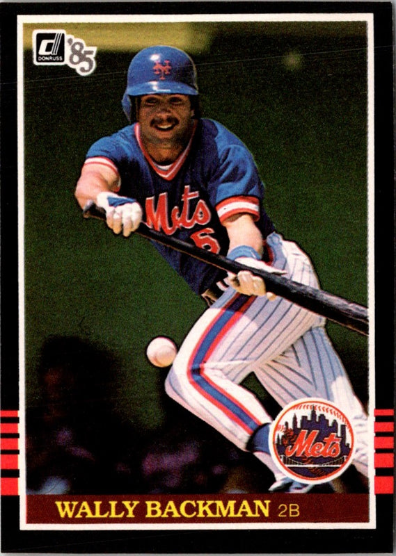 1985 Donruss Wally Backman #319