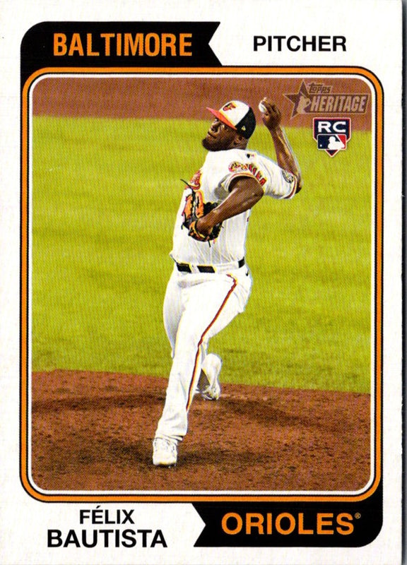 2023 Topps Heritage FÃ©lix Bautista #40
