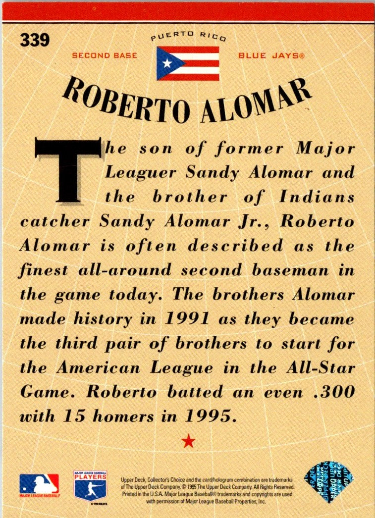 1996 Collector's Choice Roberto Alomar