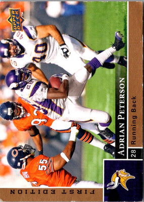 2009 Upper Deck First Edition Adrian Peterson #83