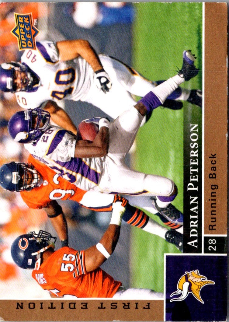 2009 Upper Deck First Edition Adrian Peterson