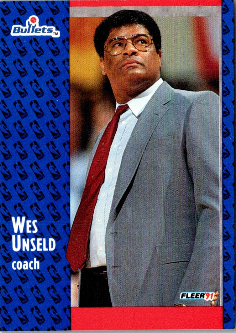 1991 Fleer Wes Unseld