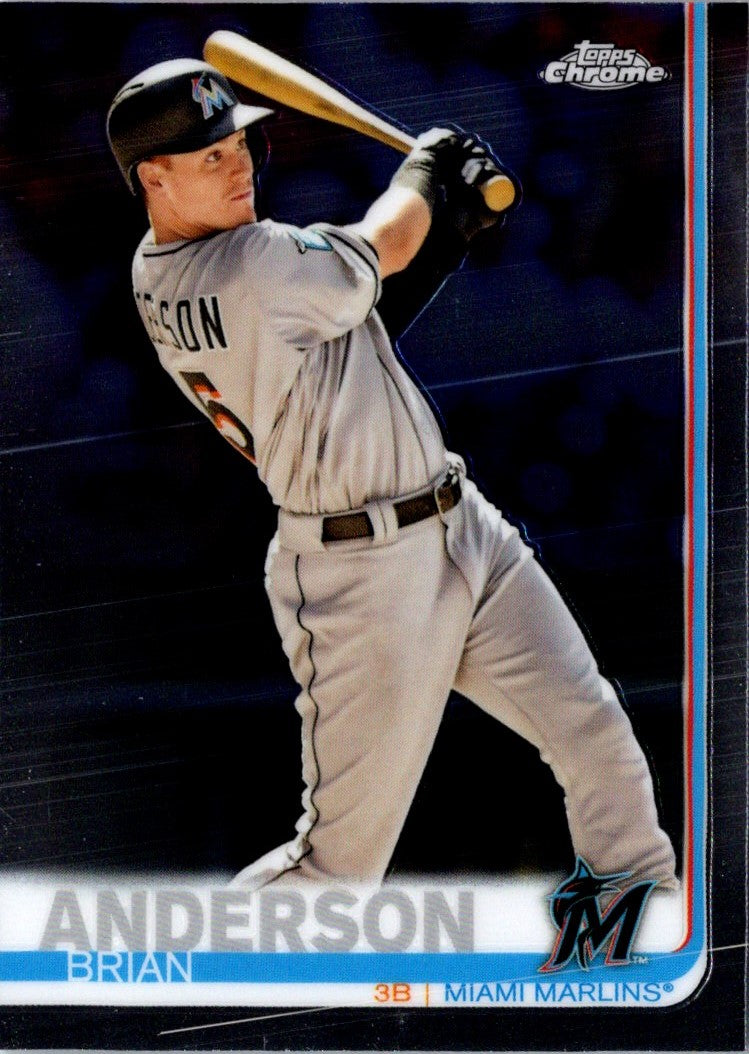 2019 Topps Chrome Brian Anderson