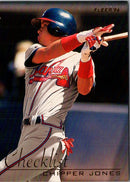 1996 Fleer Checklists Checklist Chipper Jones