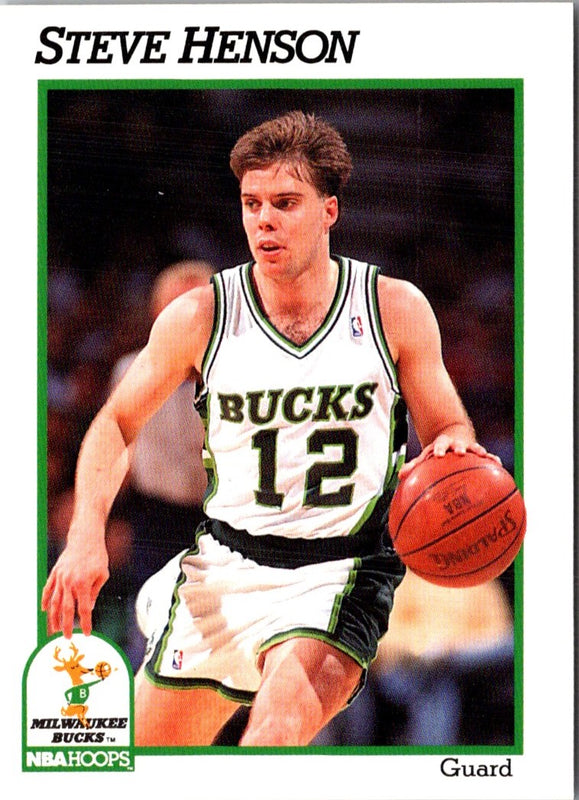 1991 Hoops Steve Henson #392 Rookie