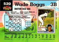 1992 Stadium Club Wade Boggs #520