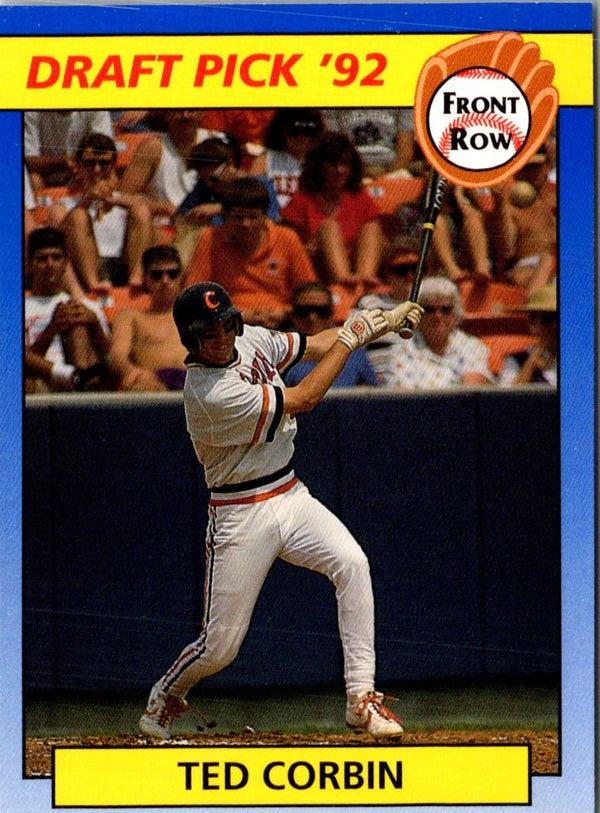 1992 Front Row Draft Picks Ted Corbin #8