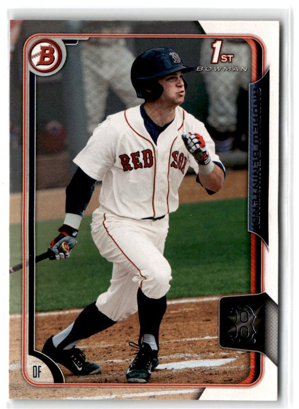 2015 Bowman Draft Picks & Prospects Andrew Benintendi #182