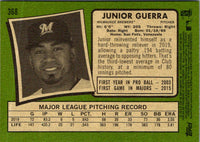 2020 Topps Heritage Junior Guerra #368