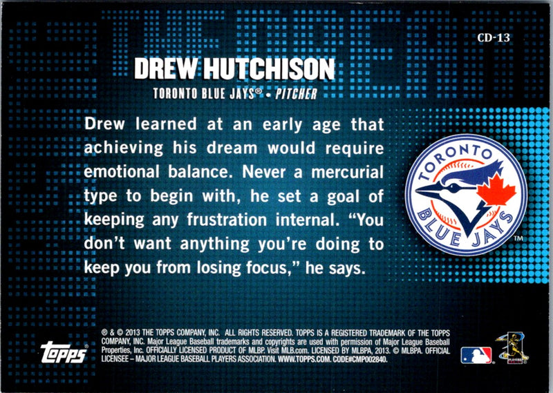 2013 Topps Drew Hutchison