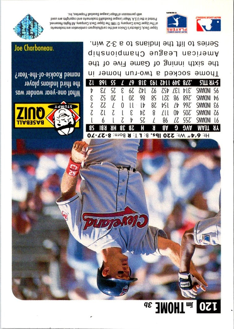 1996 Collector's Choice Jim Thome