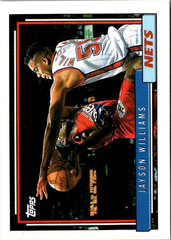 1992 Topps Jayson Williams #238