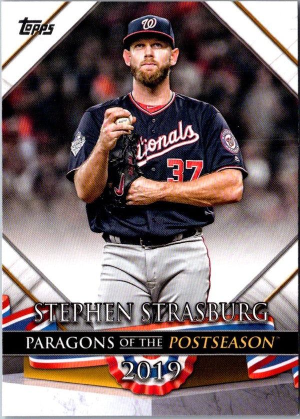 2022 Topps Update Paragons of the Postseason Stephen Strasburg #PP-22