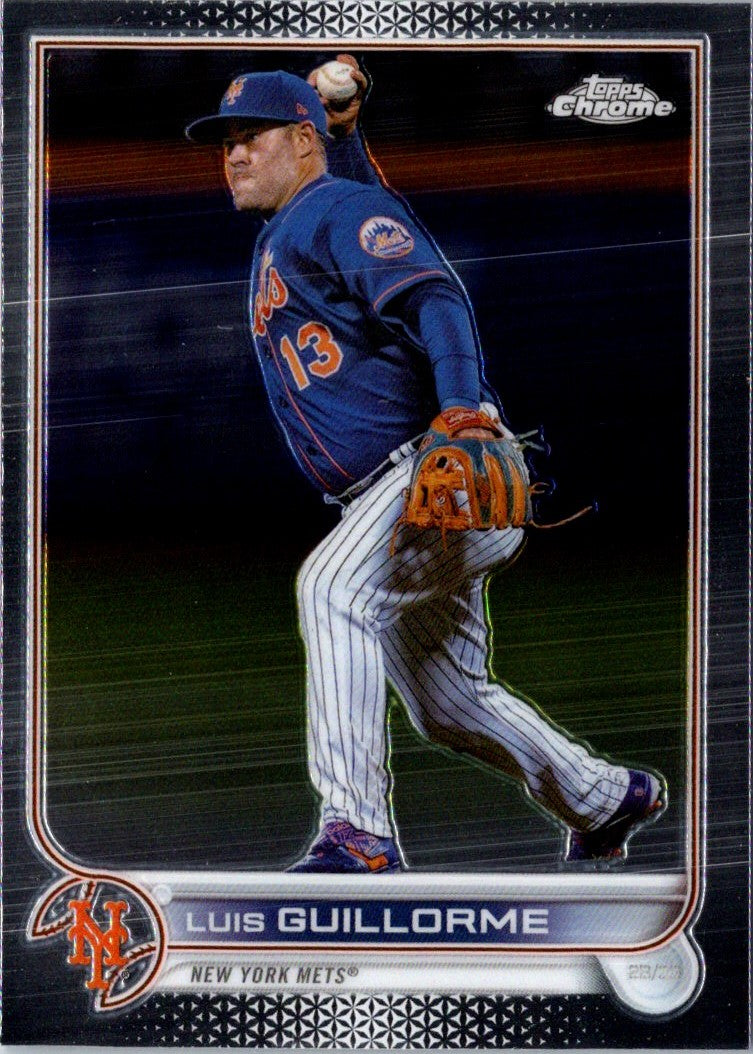 2022 Topps Chrome Update Luis Guillorme