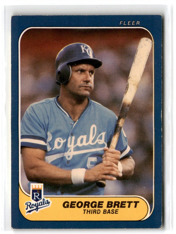 1986 Fleer George Brett #5