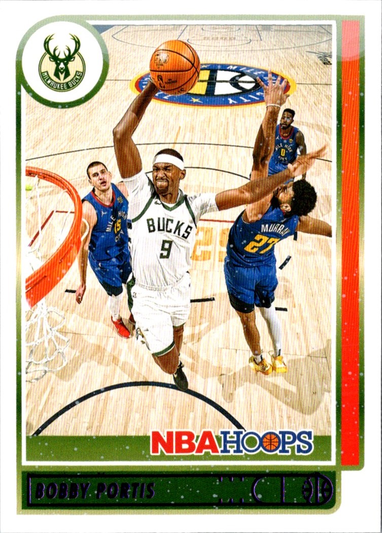 2021 Hoops Red Backs Bobby Portis