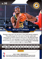 2020 Panini Prizm Myles Turner #240