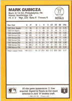 1990 Donruss Best of the AL Mark Gubicza #77