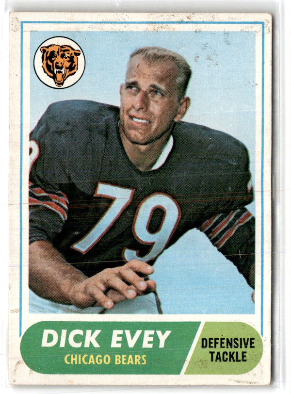 1968 Topps Dick Evey #205