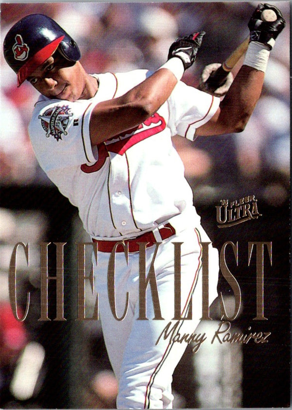 1995 Select Certified Checklists Checklist Manny Ramirez/Raul Mondesi #7