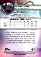 2023 Bowman Platinum Top Prospects Andrew Pintar #TOP-98