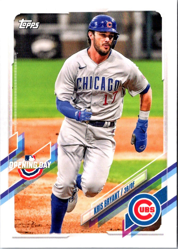 2021 Topps Opening Day Kris Bryant #100