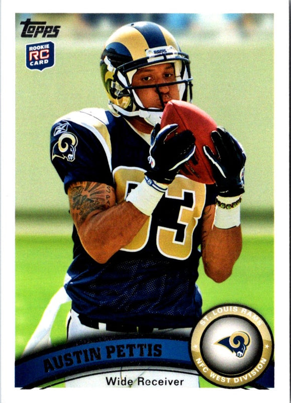 2011 Topps Austin Pettis #396 Rookie