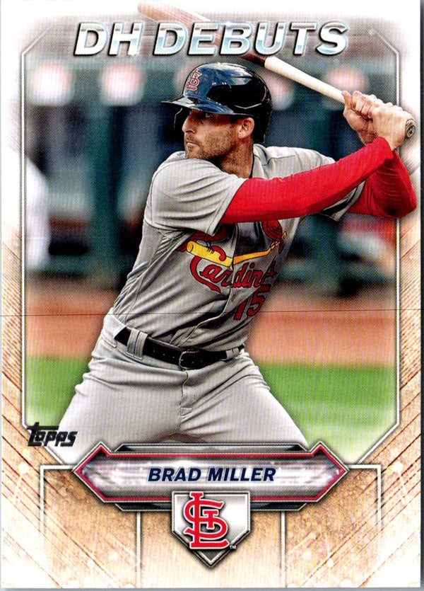 2021 Topps DH Debuts Brad Miller #DHD-8