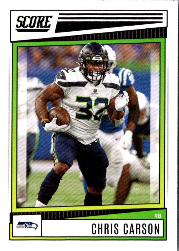 2022 Score Chris Carson #175