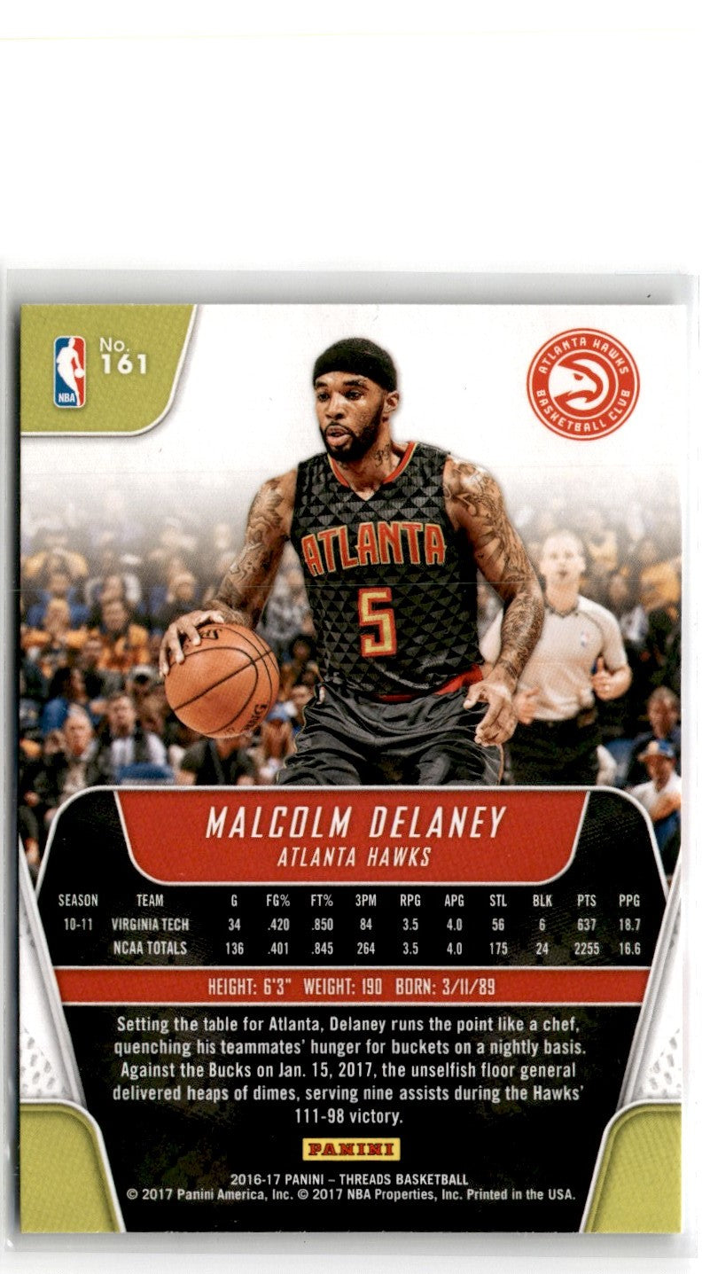 2016 Panini Threads Malcolm Delaney