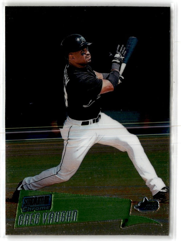 2001 Topps Chrome Greg Vaughn #182