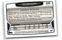 2013 Bowman Chrome Prospects Blue Wave William Oliver #BCP89