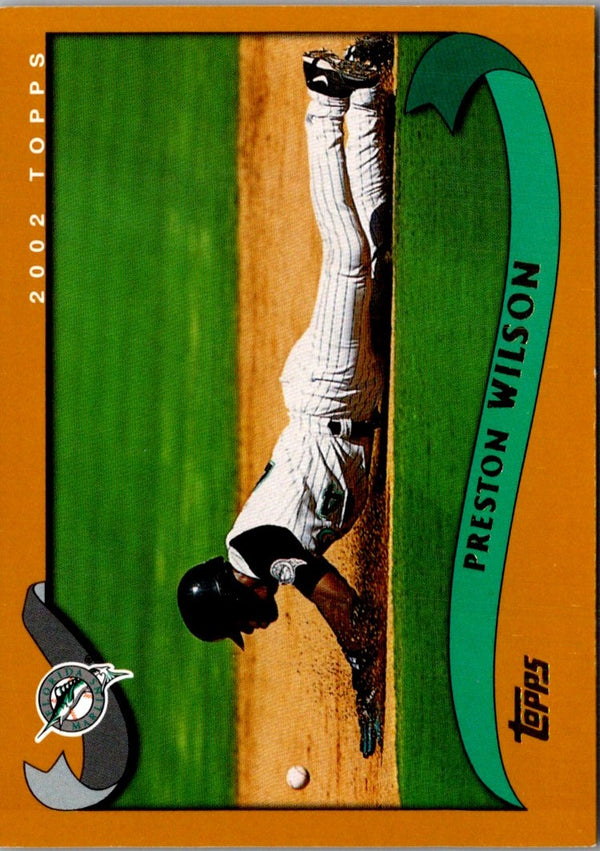 2002 Topps Preston Wilson #599