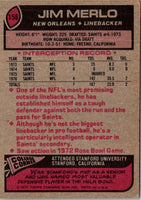 1977 Topps Jim Merlo #158 NR-MT